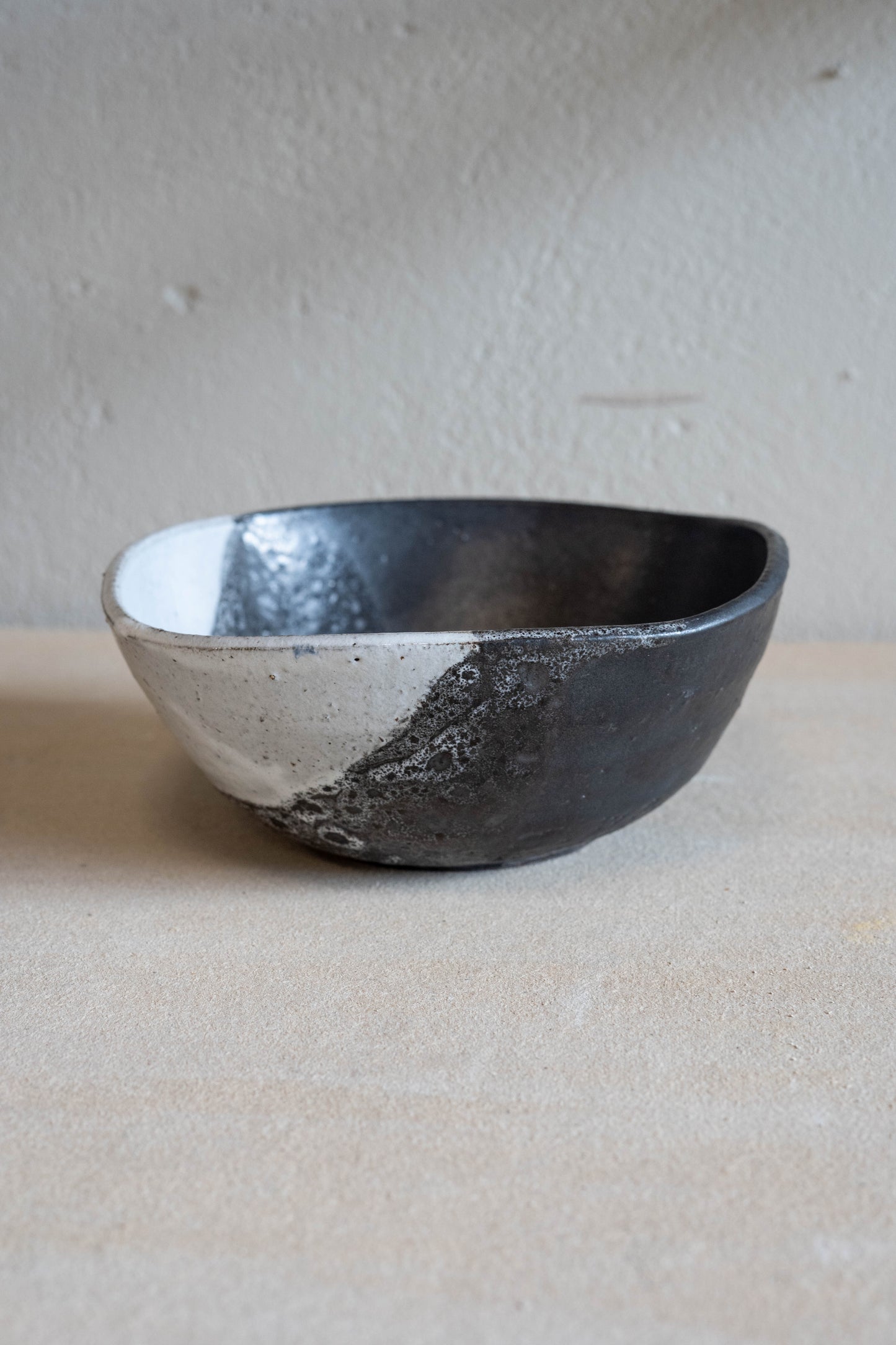 Black + White bowl