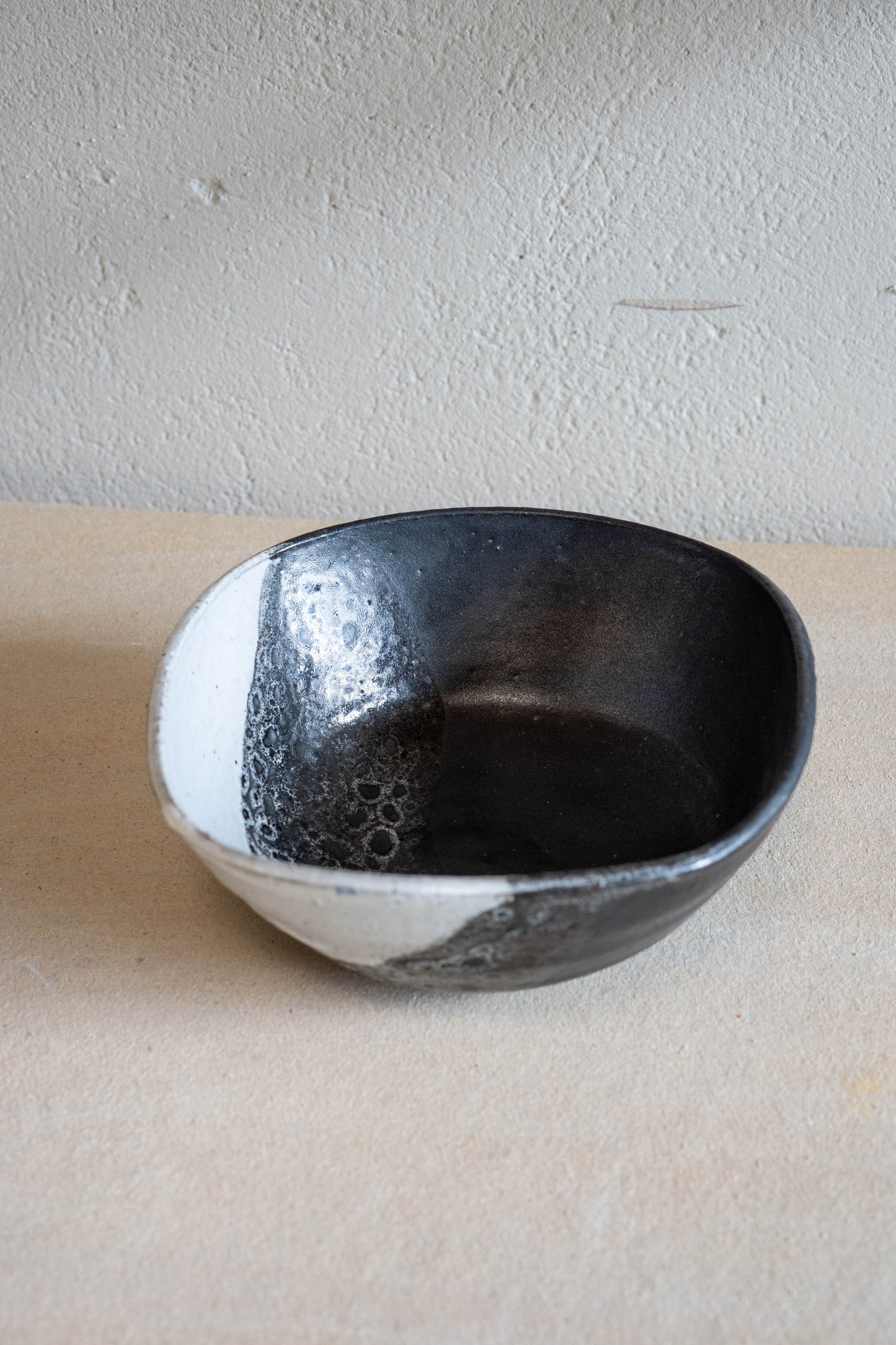 Black + White bowl