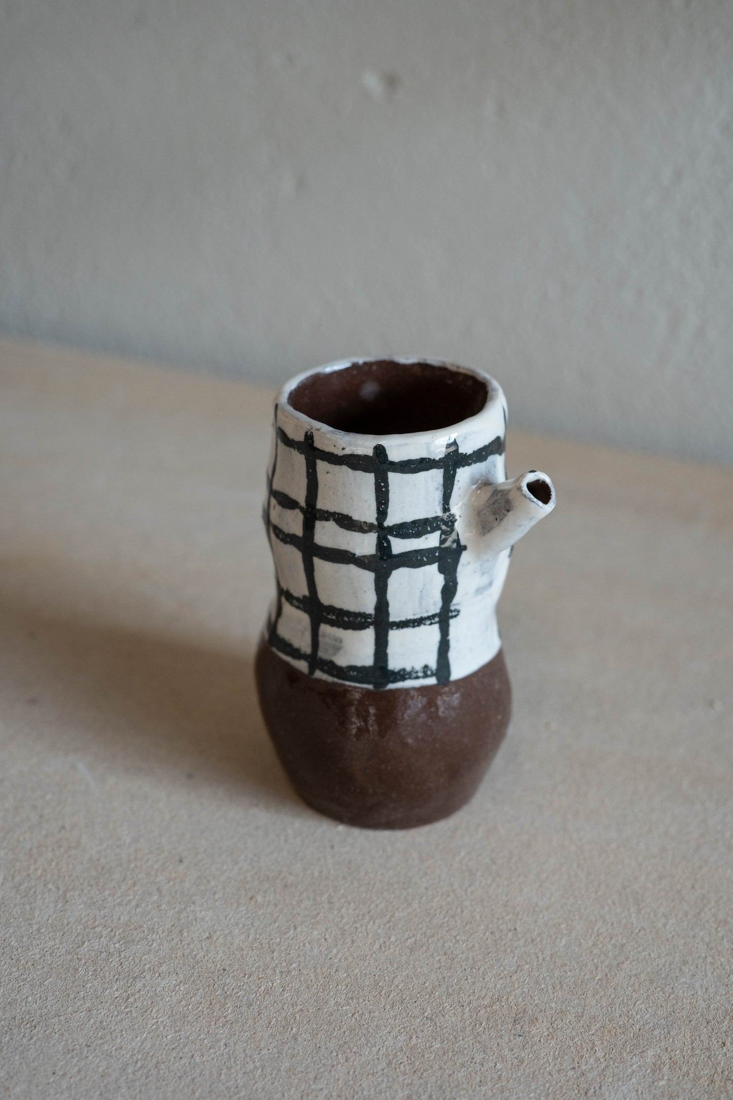 Small checkered jug