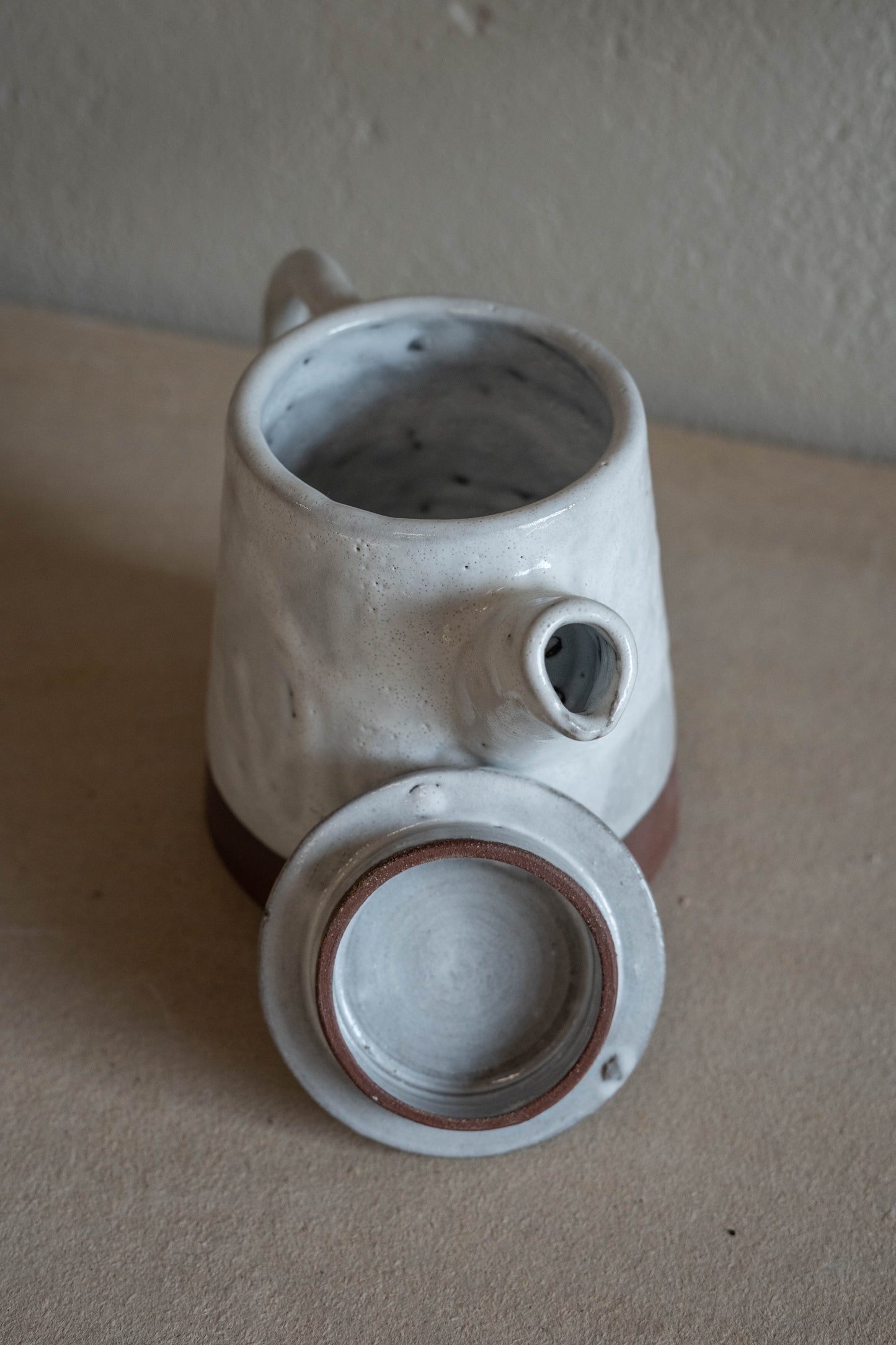 White teapot