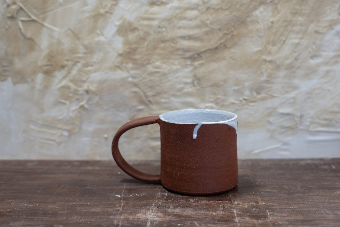 Drippy White Mug