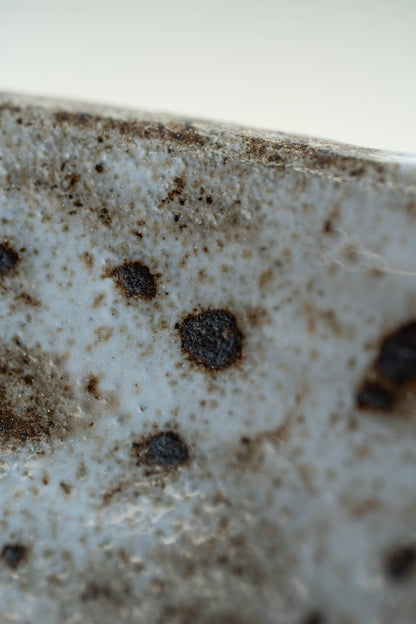 White + Brown Colander