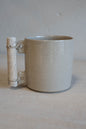 Mug in Sand + wooden handle