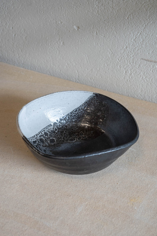 Black + White bowl