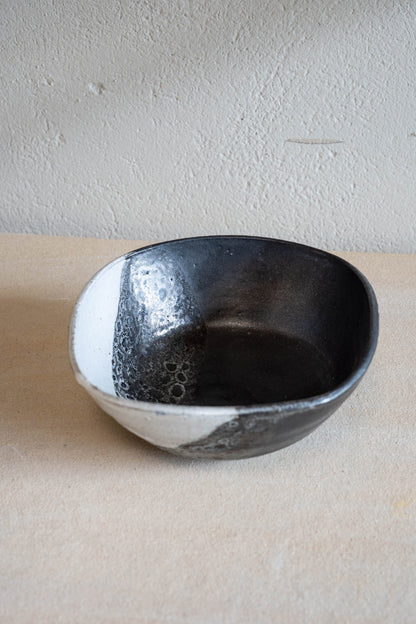 Black + White bowl
