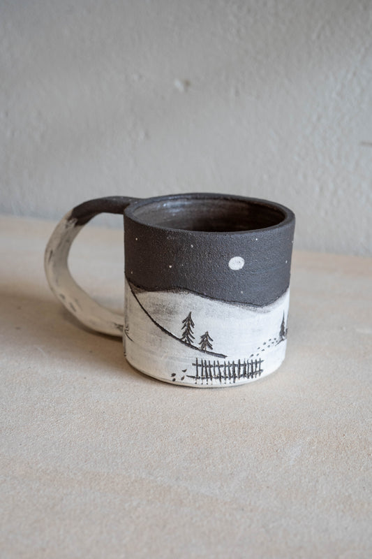 Winterscape mug
