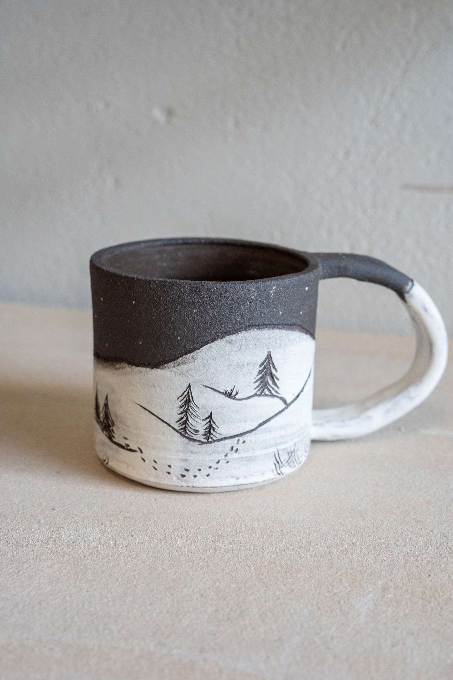 Winterscape mug