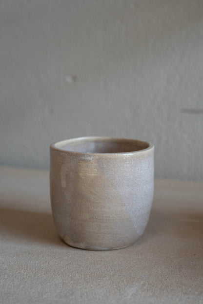 Small  beige cup