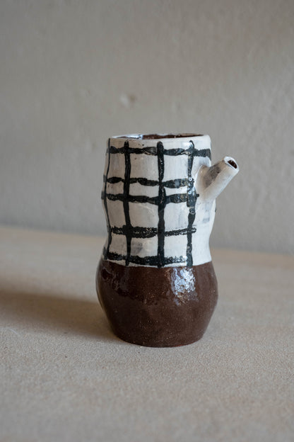 Small checkered jug