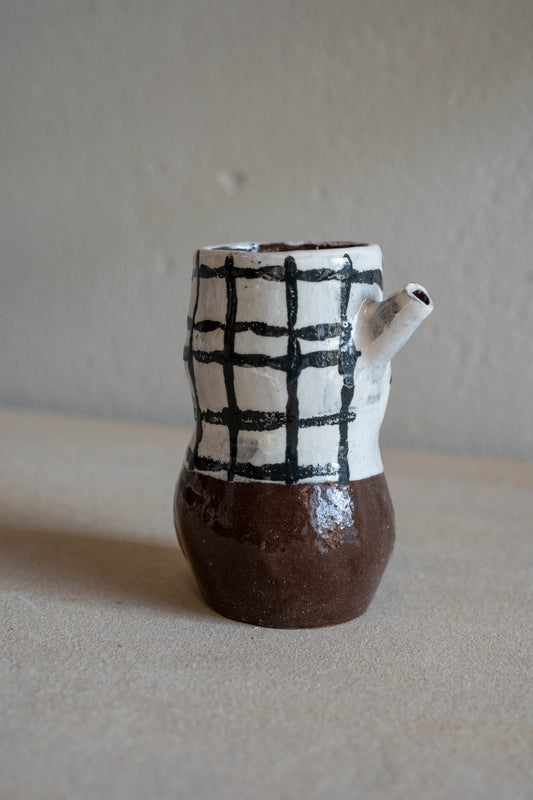 Small checkered jug