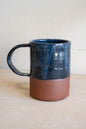 Large blue mug