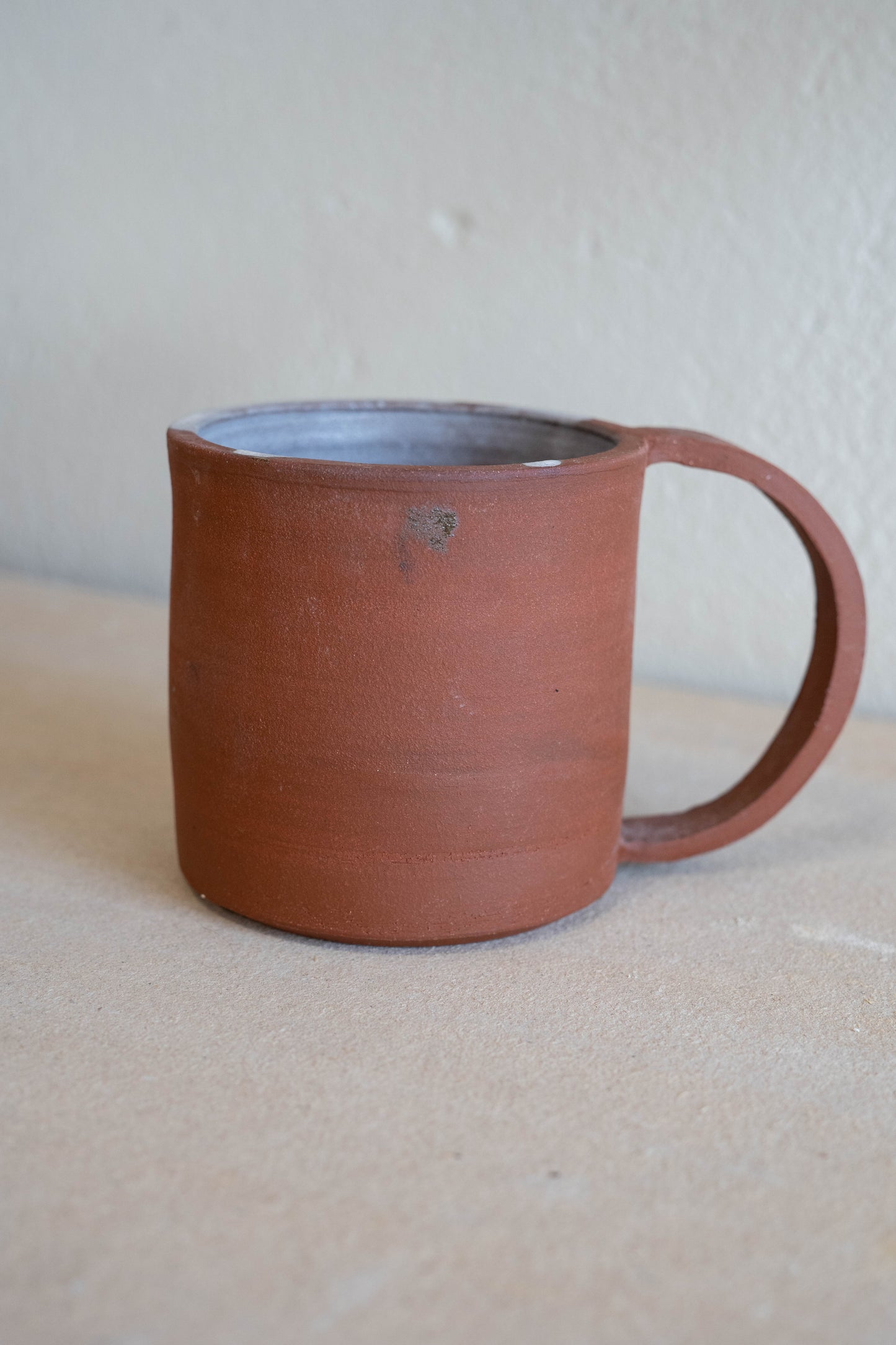 Drippy white mug