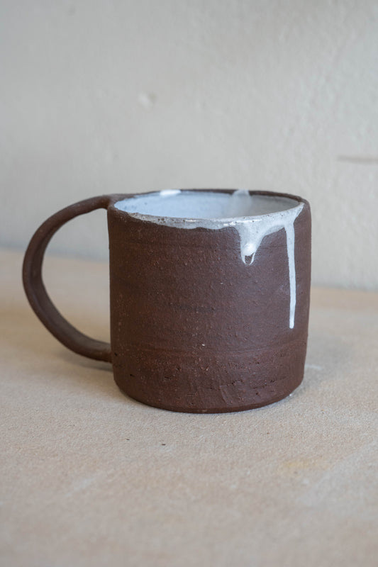 Drippy White mug