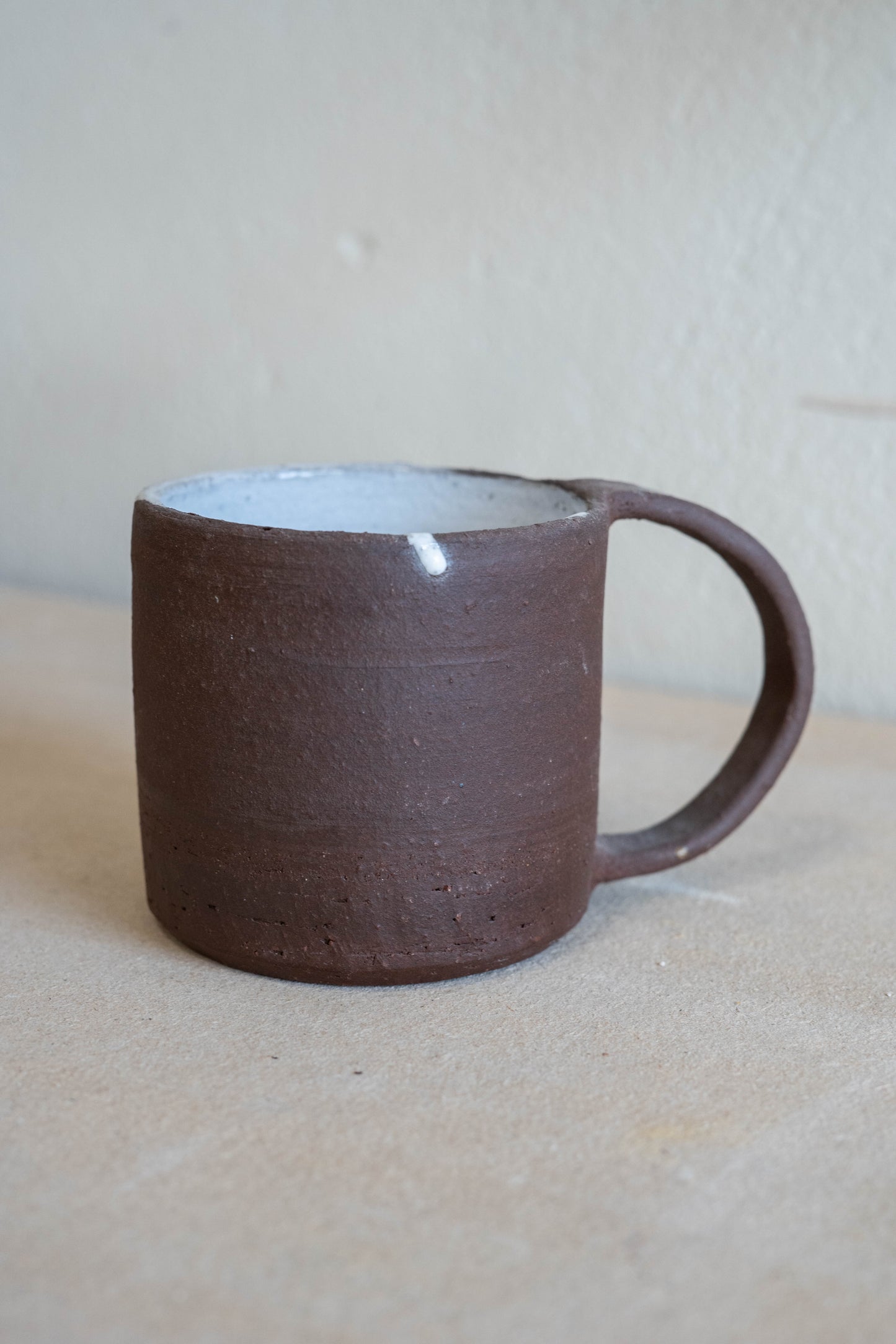 Drippy White mug