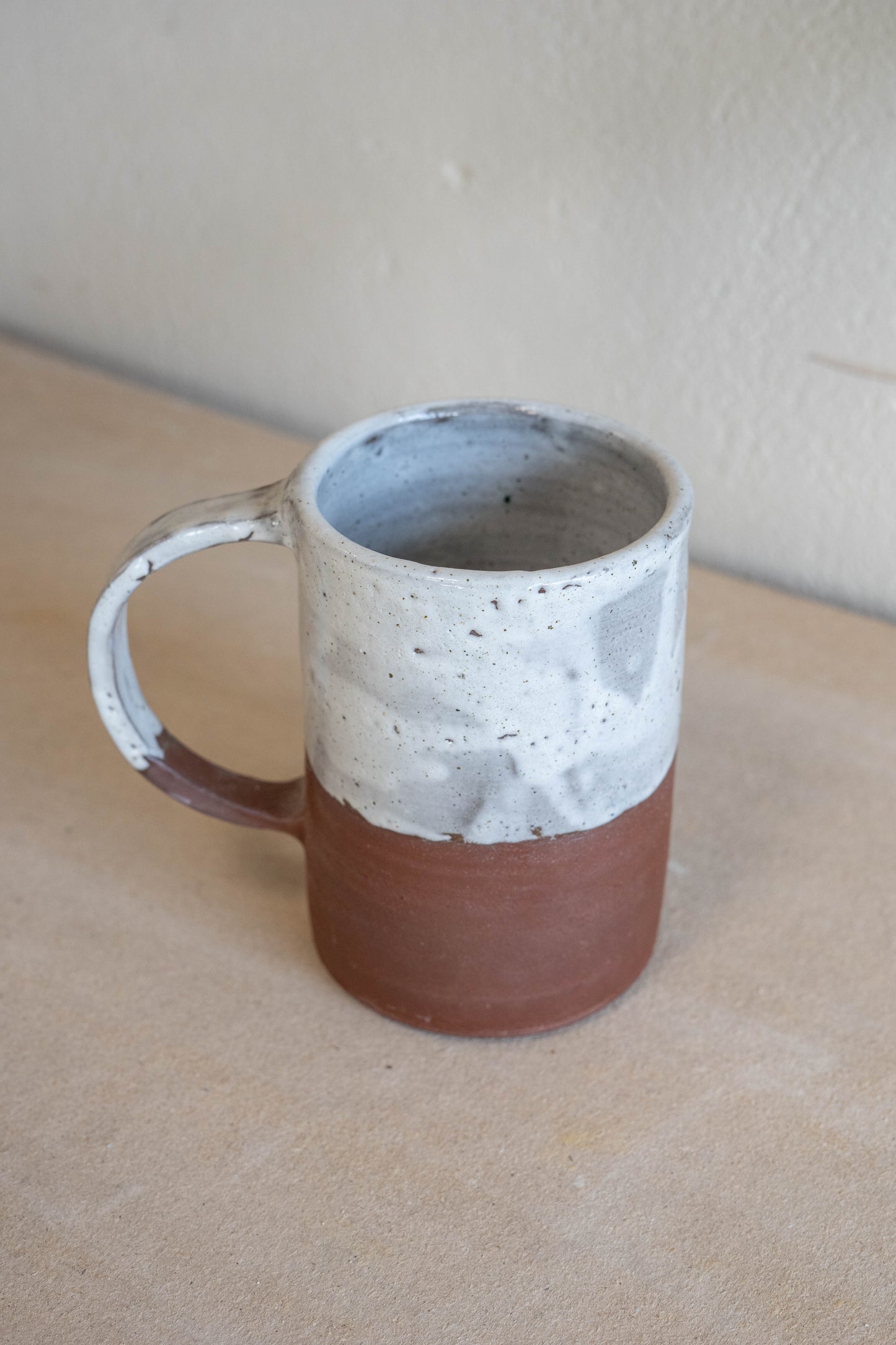 Large white mug