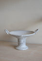 White Pedestal Bowl